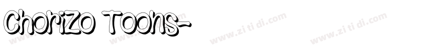 Chorizo Toons字体转换